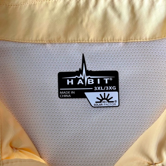 Never worn Habit river guide short sleeve shirt - Picture 6 of 15